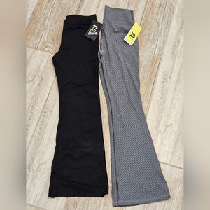 Bundle Of Girl's Flared Leggings